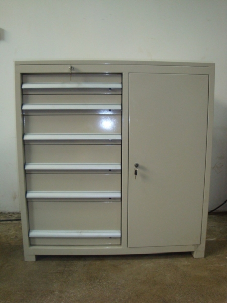 六抽单门工具柜
