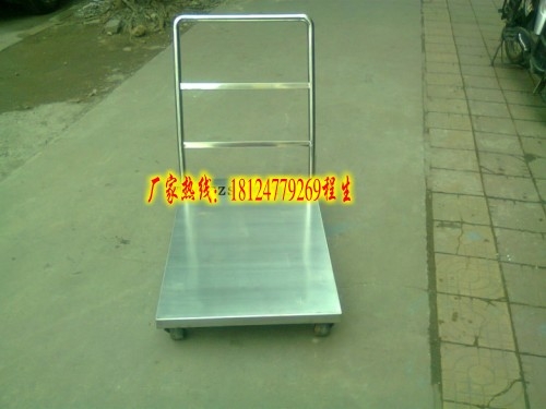 不锈钢平板手推车